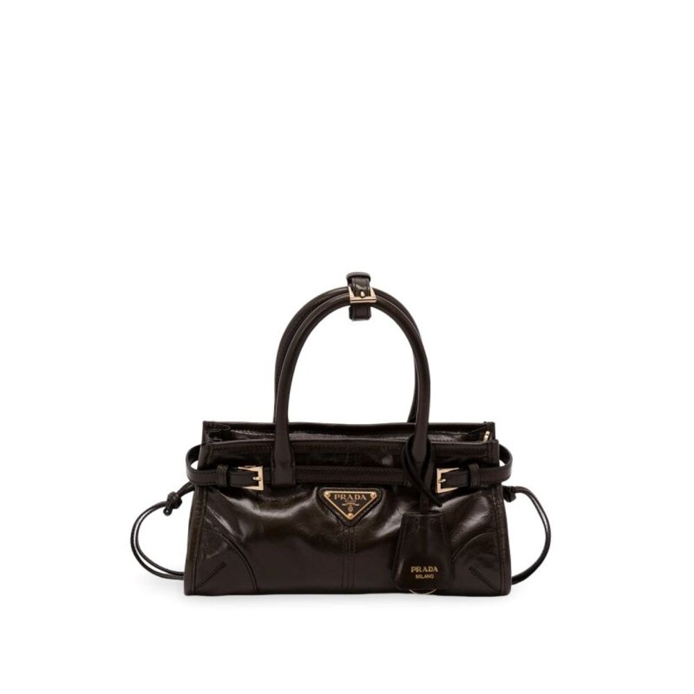 Prada Women Prada Bonnie Mini Leather Bag
